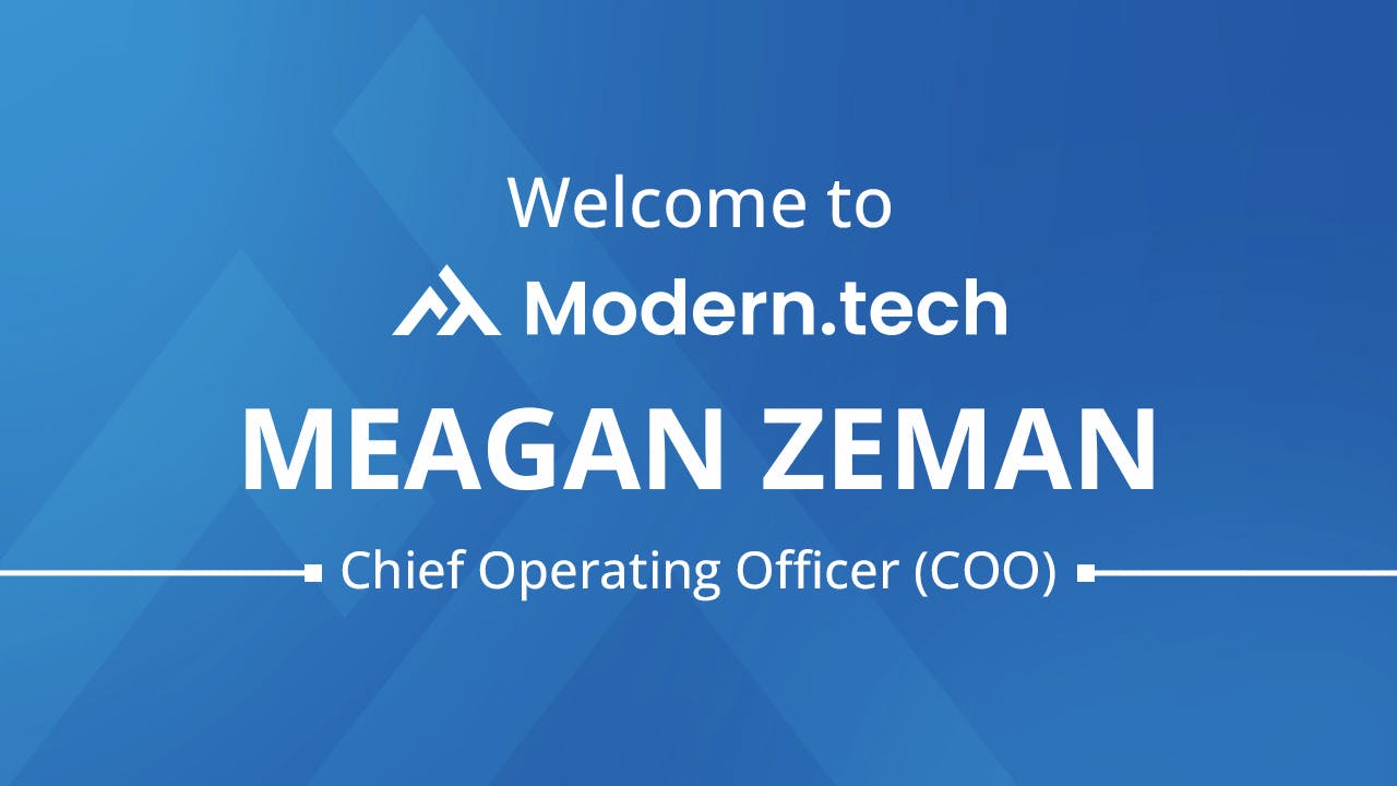 Modern.tech Hires Meagan Zeman as new COO header image